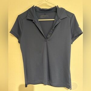 Nike Women's Blue Button Down Shirt